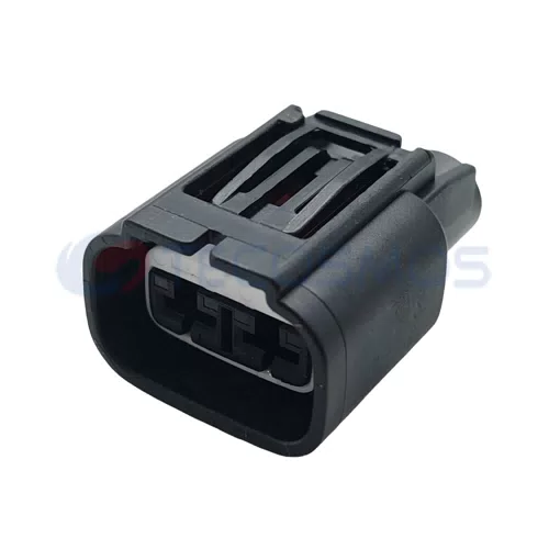 Waterproof Copper Wire Harness Fan Plug for Car 2-Pin Female IP66 Nylon ABS Housing 7287-0179-30
